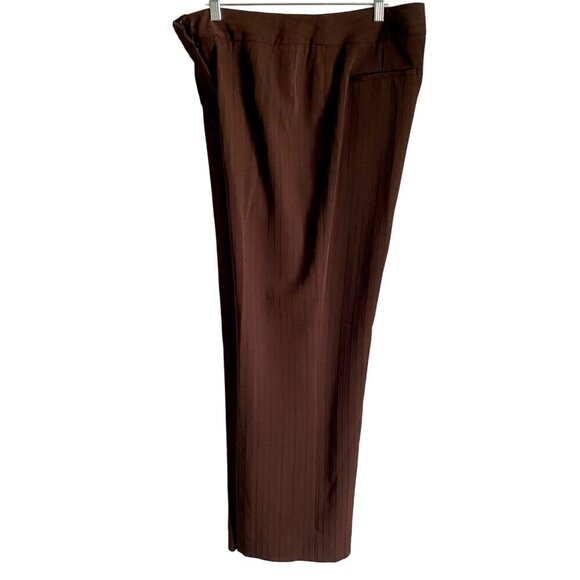 Rafaella Brown Dress Pants Trousers Women's Size 14 - Picture 3 of 7